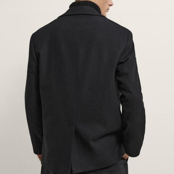 ZARA Wool Blazer Sport Coat - Picture 2 of 11